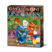 Load image into Gallery viewer, 4M 3D Mould and Paint Dinosaurs
