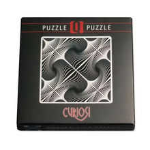 Load image into Gallery viewer, Q Puzzle Shimmer Black &amp; White
