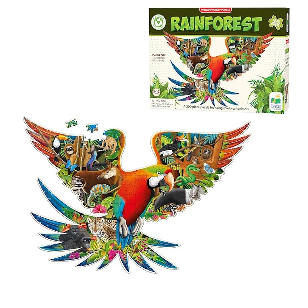 Wildlife World Puzzle - Rainforest