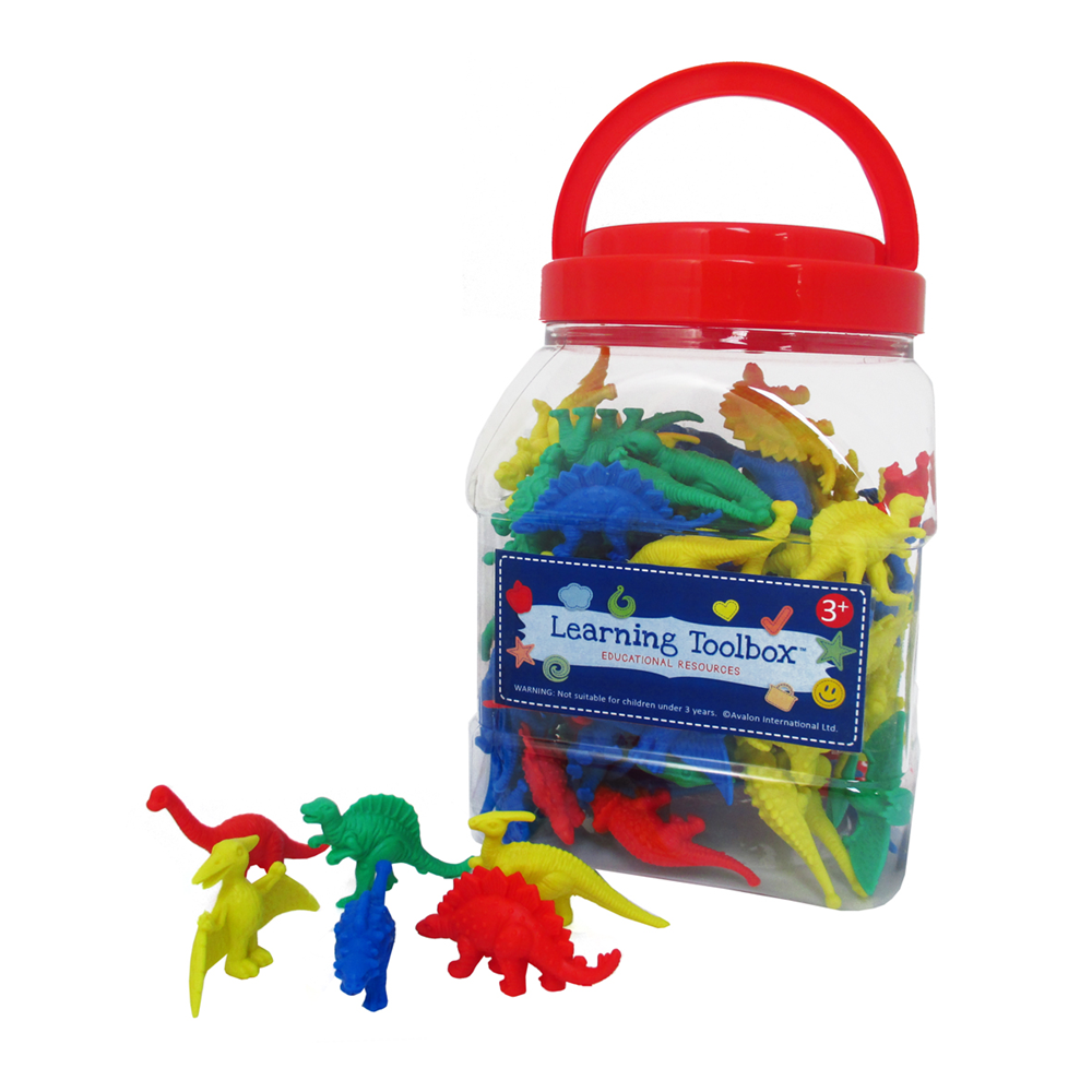 Learning Toolbox Dinosaur Counters Pack of 128