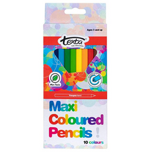 Load image into Gallery viewer, Texta-Jumbo Colour Pencils-Pack 12
